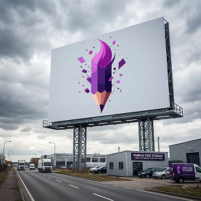 Logo mockup — Billboard