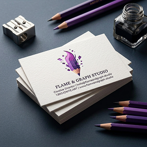 Logo mockup — Business card