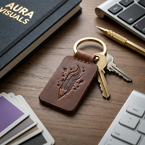 Logo mockup — Keychain