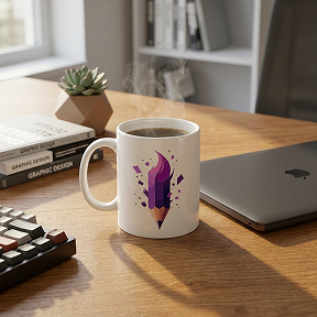 Logo mockup — Mug