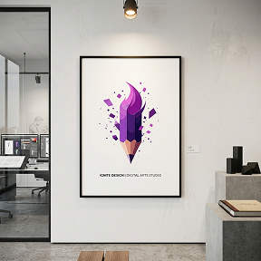 Logo mockup — Poster